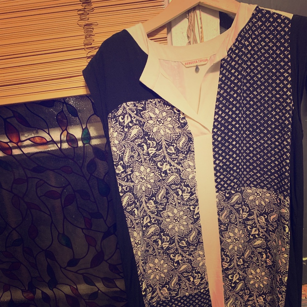 Rebecca Taylor Knee Length Sheer Dress